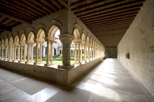 Galería oeste y sur del claustro de San Andrés del arroyo